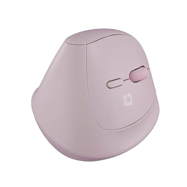 ナカバヤシ PICK! 無線ミニエルゴ静音5ボタンBlueLEDマウス ピンク MUS-RKF222P