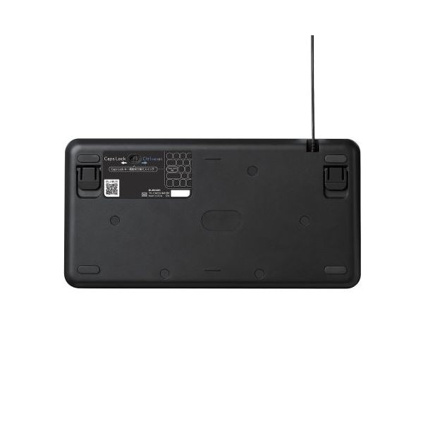 エレコム 有線ミニキーボード ブラック TK-CM10UMKBK