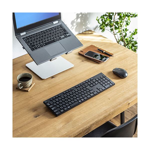 サンワサプライ ワイヤレスキーボード SKB-WL39BK