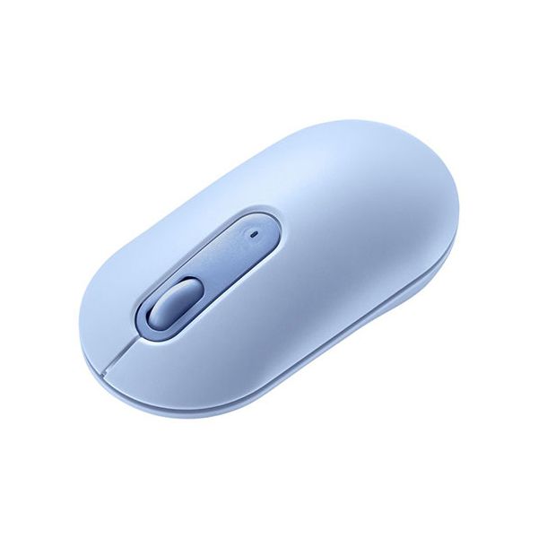 サンワサプライ 静音Bluetoothマウス ブルー MA-BBS333BL