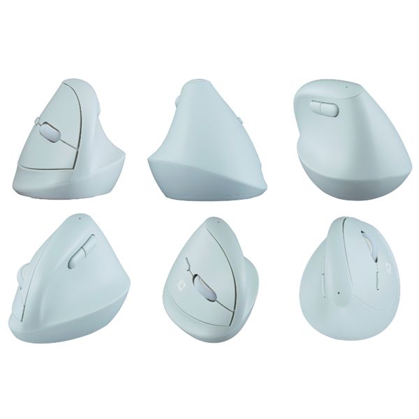 Digio2 無線 ミニエルゴ静音マウス 5ボタン／BlueLED [PICK！] MUS-RKF222MT ミント