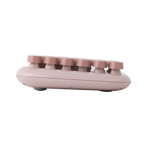 Digio2 無線 キーボード ラウンドキートップタイプ MK-03KBP ピンク