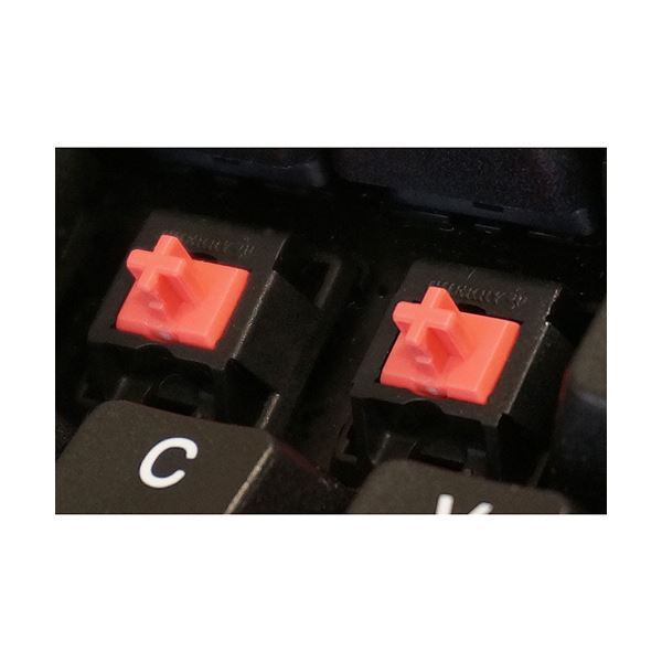 アーキスProgresTouch RETRO TKL メカニカルテンキーレスキーボード 日本語配列 Cherry MX 静音赤軸AS-KBPD91／SRBKN 1台