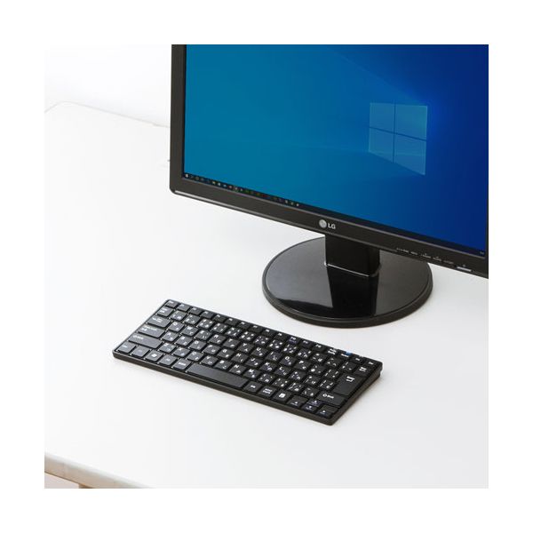 サンワサプライ ワイヤレススリムキーボード ブラック SKB-WL23BKN