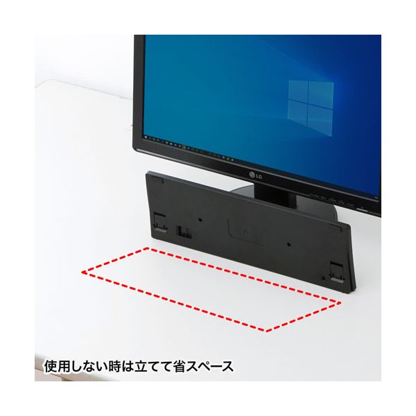 サンワサプライ ワイヤレススリムキーボード ブラック SKB-WL22BKN