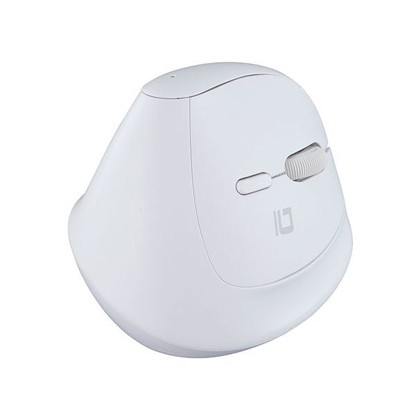 ナカバヤシ PICK! Bluetoothミニエルゴ静音5ボタンBlueLEDマウス ホワイト MUS-BKF223W