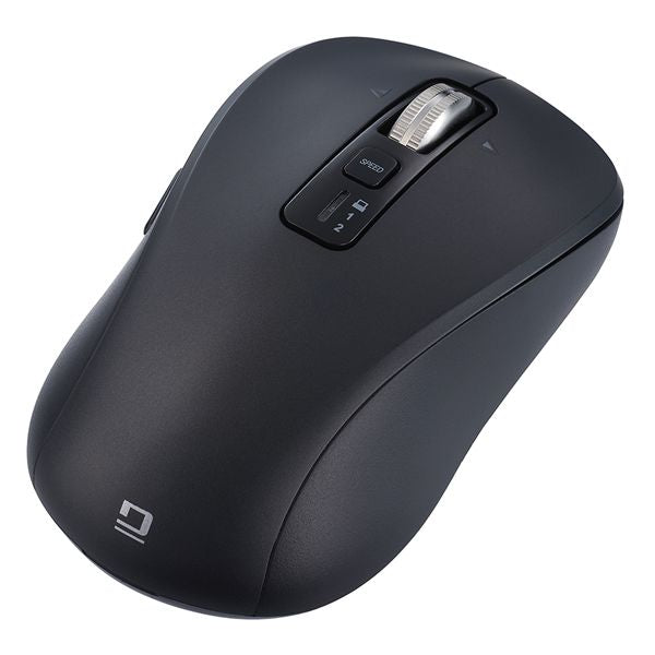 Digio2 感動ホイールマウス 静音5ボタンBlueLEDマウス M ブラック MUS-DKF242-BK