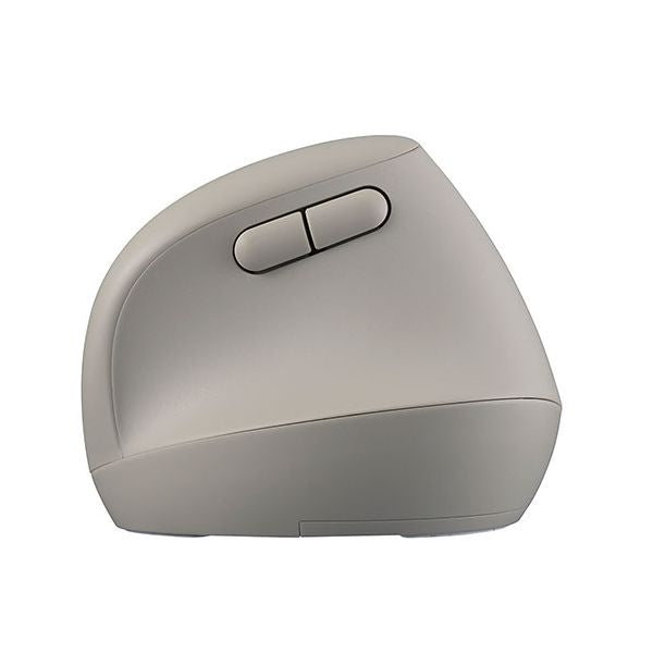 ナカバヤシ PICK! Bluetoothミニエルゴ静音5ボタンBlueLEDマウス グレージュ MUS-BKF223GY