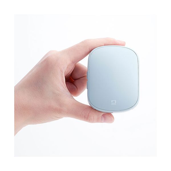 ナカバヤシ Digio 無線充電式スライド静音5ボタンBlueLEDマウス ミント MUS-RKF235MT