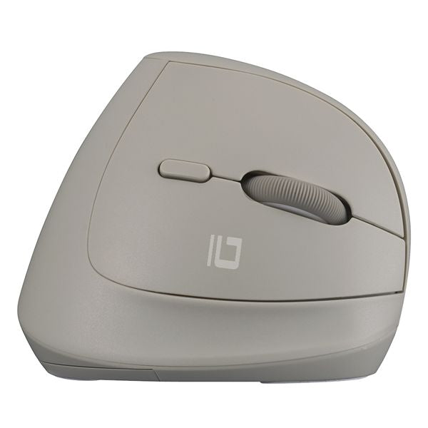 Digio2 無線 ミニエルゴ静音マウス 5ボタン／BlueLED [PICK！] MUS-RKF222GY グレー