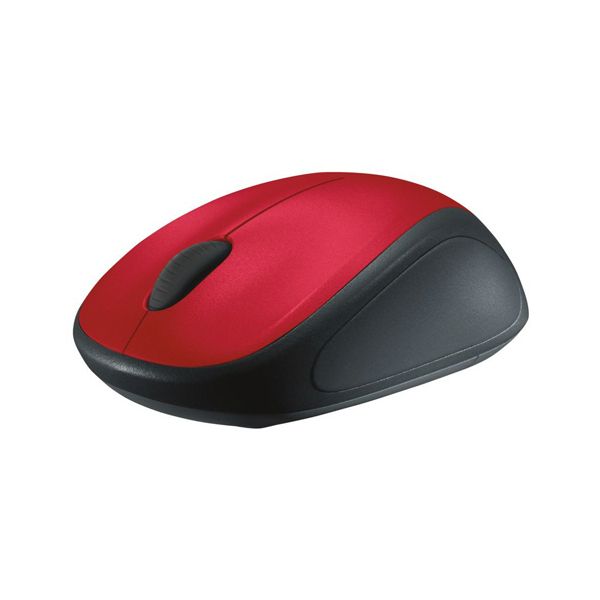 ロジクール ワイヤレスマウス M235sn レッド M235snRD 1個