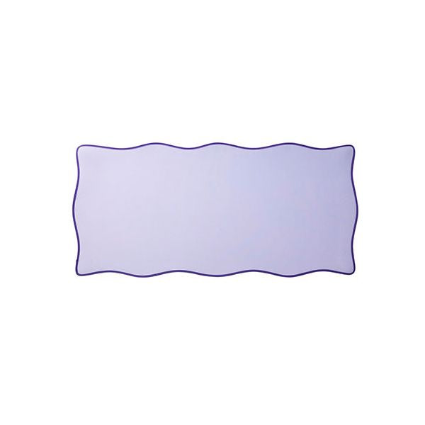 エレコム ウェーブ×バイカラーデスクマット UKIU パープル MP-UKDM01PU