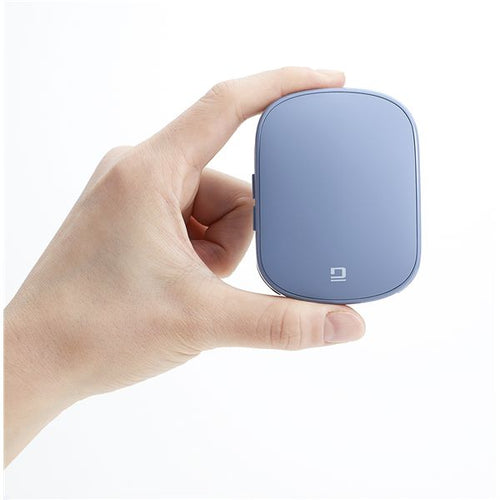 Digio2 無線充電スライド静音5ボタンBlueLEDマウス ブルー MUS-RKF235-BL