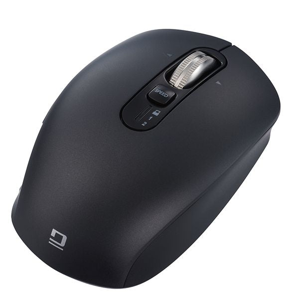Digio2 感動ホイールマウス 静音5ボタンBlueLEDマウス S ブラック MUS-DKF239-BK