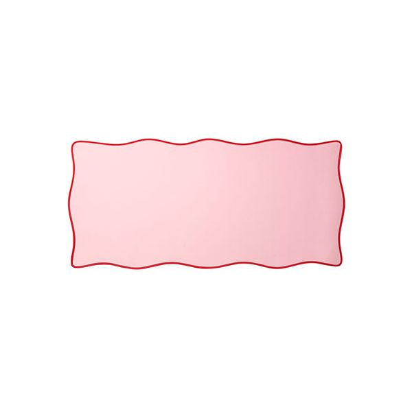 エレコム ウェーブ×バイカラーデスクマット UKIU ピンク MP-UKDM01PN