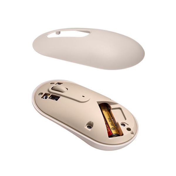 サンワサプライ 静音Bluetoothマウス ベージュ MA-BBS333BG