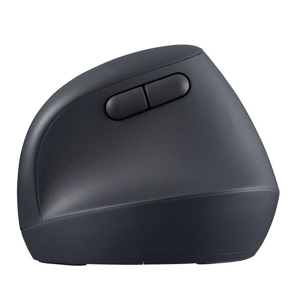 Digio2 無線 ミニエルゴ静音マウス 5ボタン／BlueLED [PICK！] MUS-RKF222BK ブラック