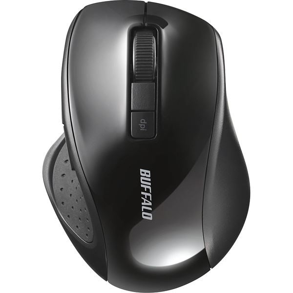 バッファロー 5ボタン Bluetooth5.0 BlueLED マウス ブラック BSMBB300BK