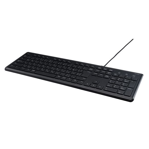 MCO 有線 超静音フルキーボード (テンキー付) FKB-U250BK