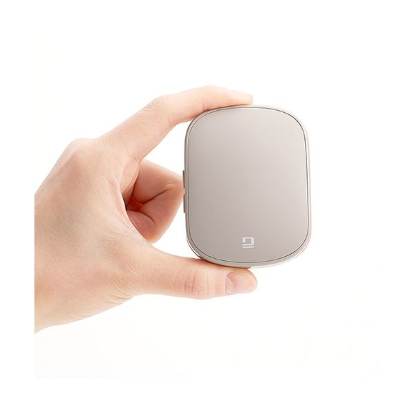 ナカバヤシ Digio 無線充電式スライド静音5ボタンBlueLEDマウス グレージュ MUS-RKF235GY