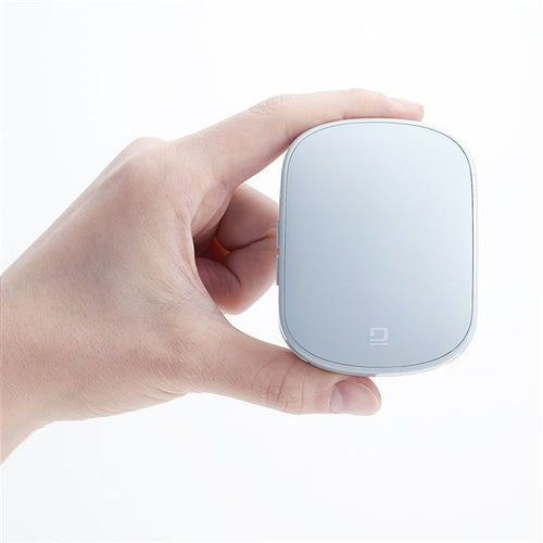 Digio2 無線充電スライド静音5ボタンBlueLEDマウス ミント MUS-RKF235-MT