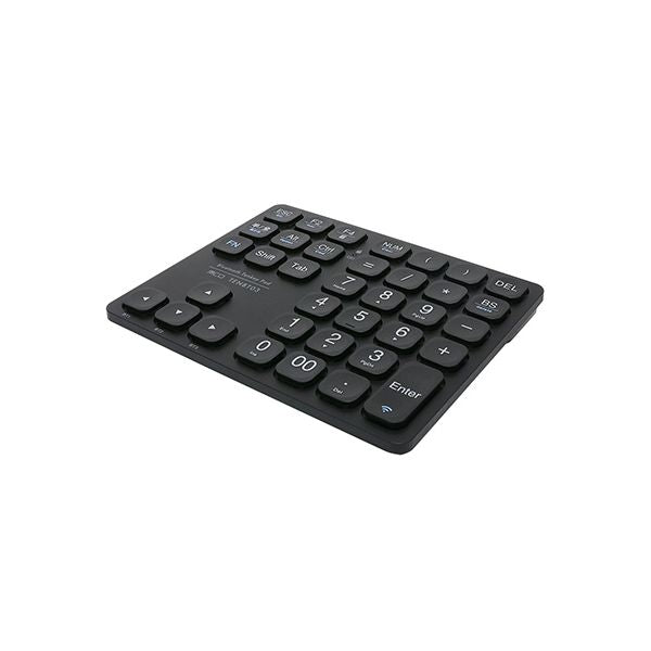 ナカバヤシ  ミヨシBluetooth十字キー付 ワイヤレステンキー ブラック TENBT03／BK 1個