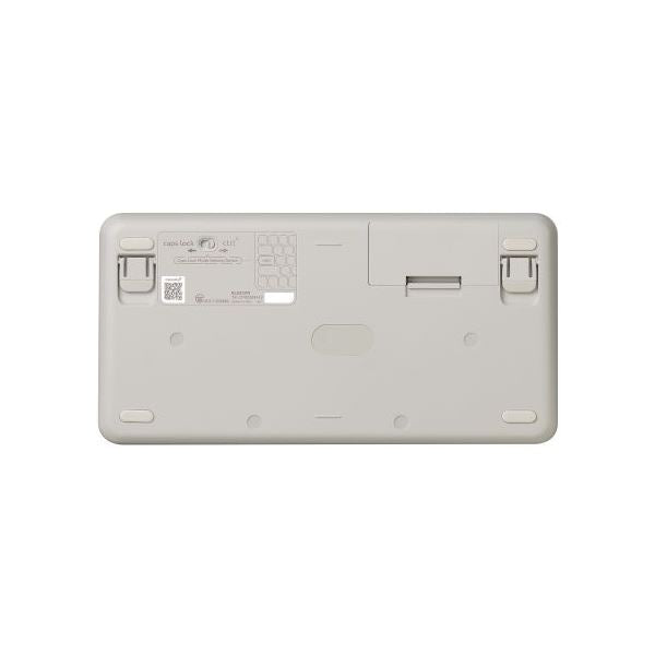 エレコム Bluetoothミニキーボード アイボリー TK-CM10BMKIV