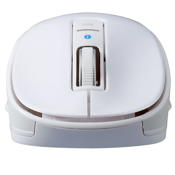 Digio2 Bluetooth5.0 静音マウス MUS-BKT174W ホワイト