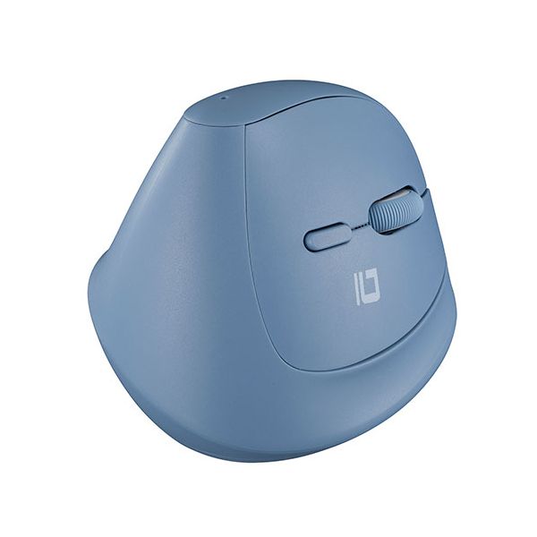 ナカバヤシ PICK! Bluetoothミニエルゴ静音5ボタンBlueLEDマウス ブルー MUS-BKF223BL