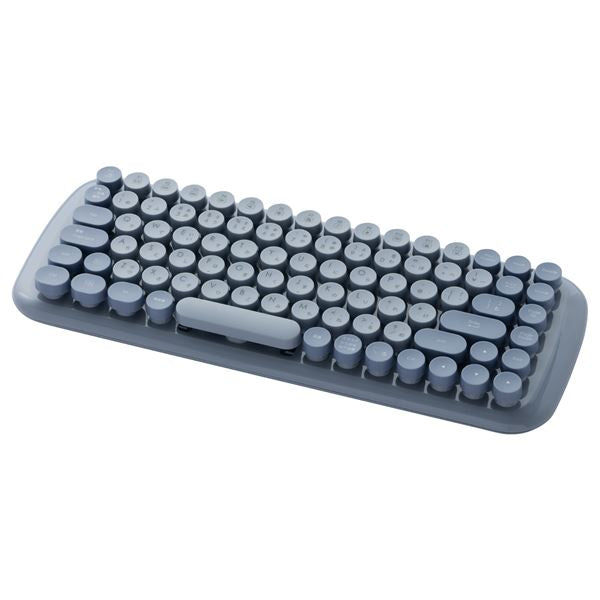 Digio2 無線 キーボード ラウンドキートップタイプ MK-03KBBL ブルー