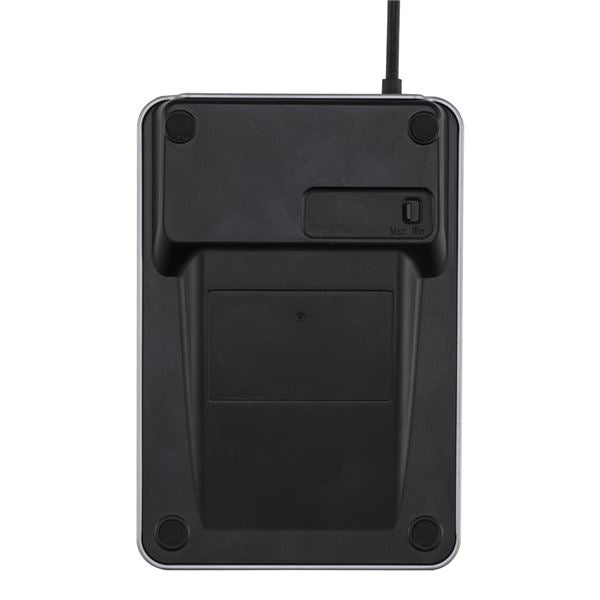 Digio2 有線 USB Type-A テンキーボード ショートカット付 TNK-SU236GYBK グレーブラック